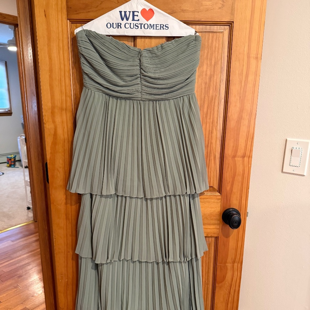 Strapless event Guest Dress